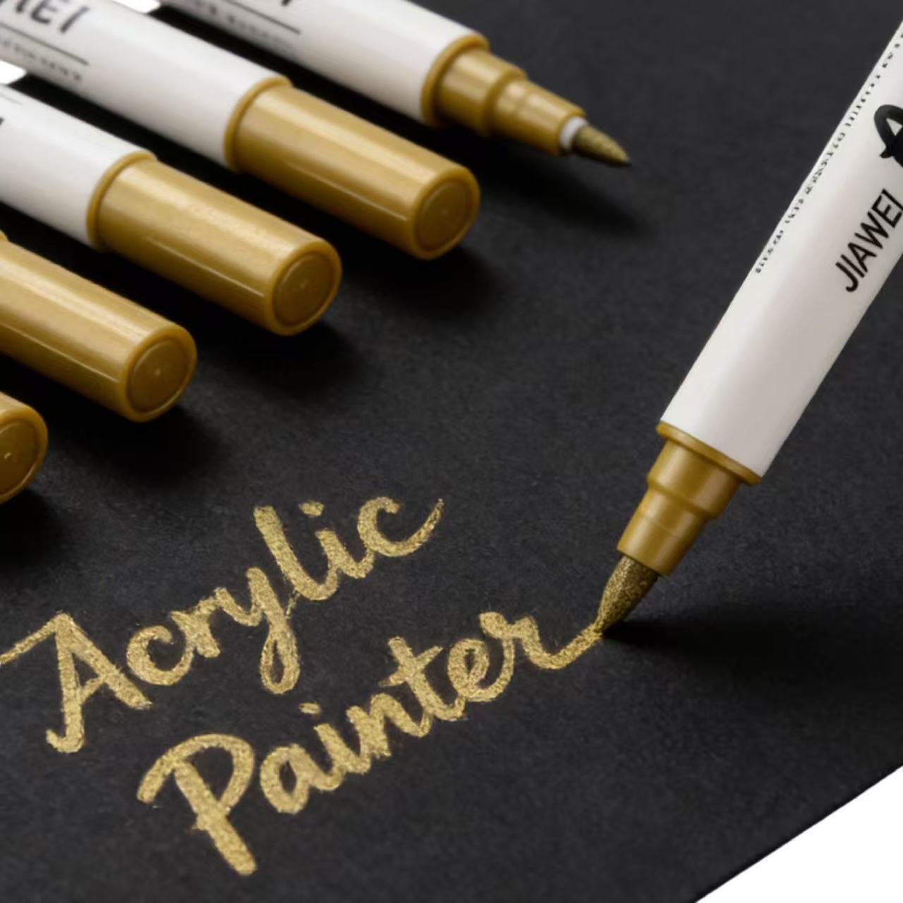 Copic Marker Sketch - 5Pcs Golden Acrylic Paint Markers Dual