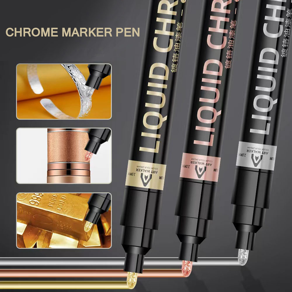 Copic Marker Sketch - Chrome Mirror Marker Pen 0.7mm 1mm