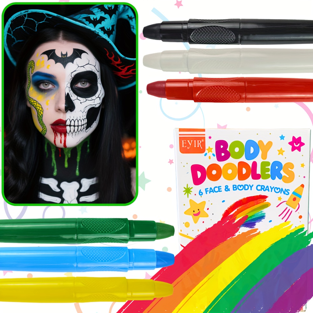 Copic Marker Sketch - EYIR 6 Colors Face Body Paint