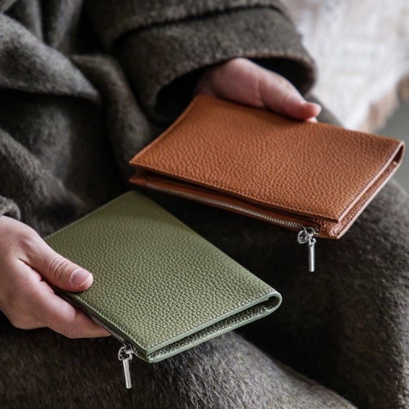 Leather Passport Holder Covers - Index Card Holder 评论和价格