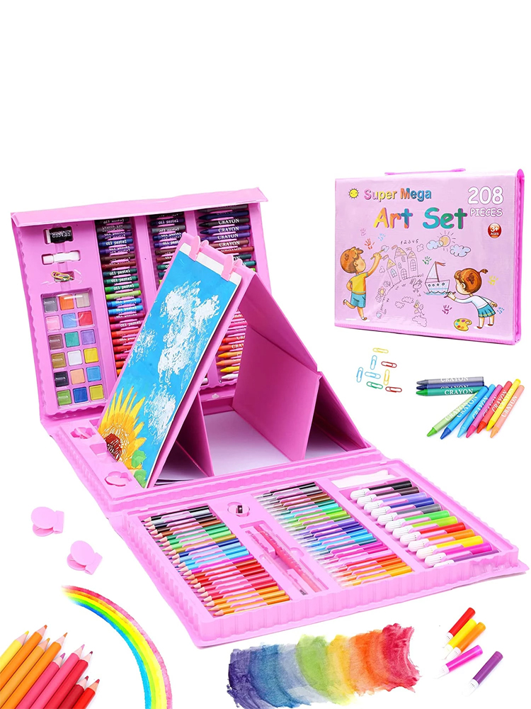 150-208 Pcs Art Set Watercolor - Copic Marker Sketch 评论和价格