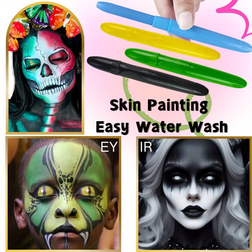 EYIR 6 Colors Face Body Paint  - Copic Marker Sketch 评论和价格