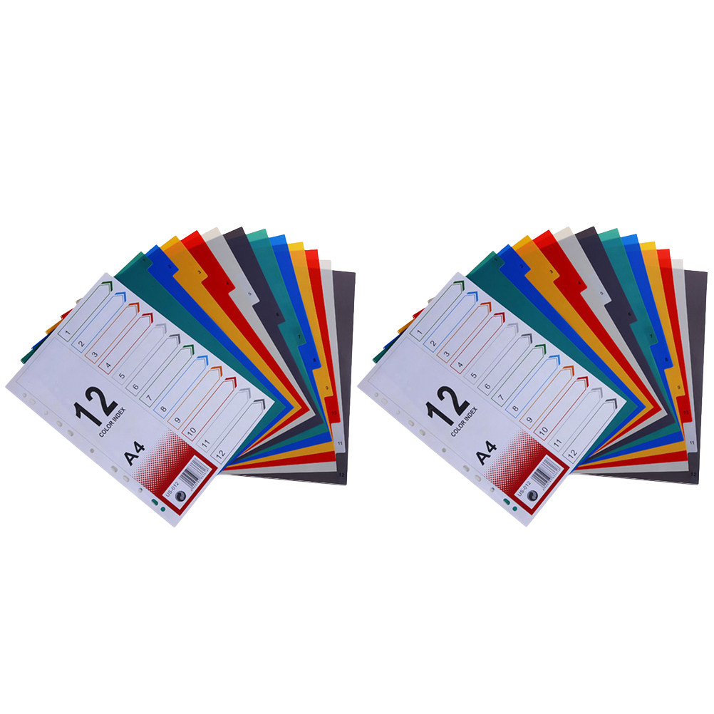 2Pcs Index Paper Refills Divid - Tab Divider A4 评论和价格