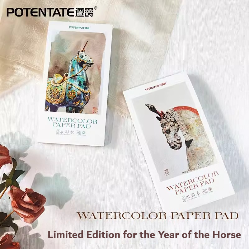 2Pcs/Set 2026 Horse Year Water - Ink Blotter Paper 评论和价格
