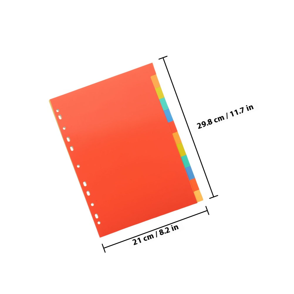 PVC Binder Dividers with Writa - Tab Divider A4 评论和价格